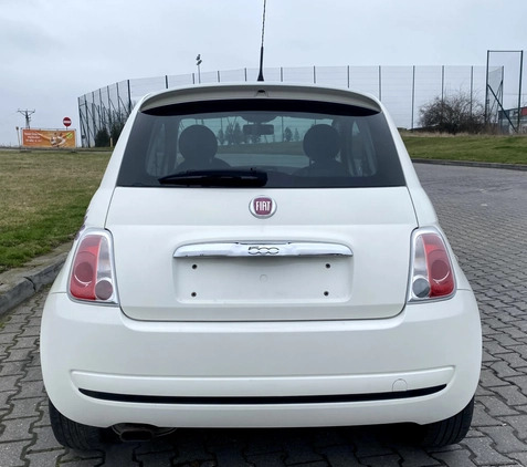 Fiat 500 cena 18900 przebieg: 134000, rok produkcji 2009 z Trzemeszno małe 121